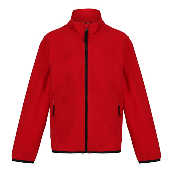 Regatta Barn/Barn Microfleece Full Zip Fleece Jacka 32In Classic Red 32In