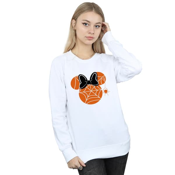 Minnie Mouse Dam/Dam Cobweb Tröja M Vit White M