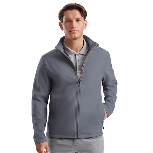 Russell Herr Essential Soft Shell Jacka M Järngrå Iron Grey M