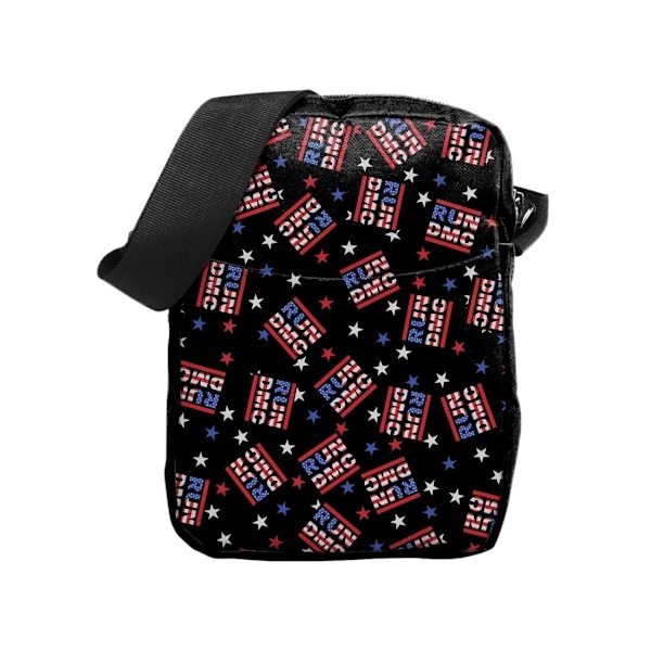 RockSax USA Logo Run DMC Crossbody Bag One Size Svart/Röd/Blå Black/Red/Blue One Size