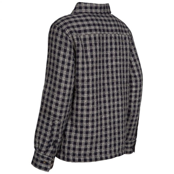 Trespass Barn/Barn Gingham Långärmad Skjorta 11-1 Navy Gingham 11-12 Years