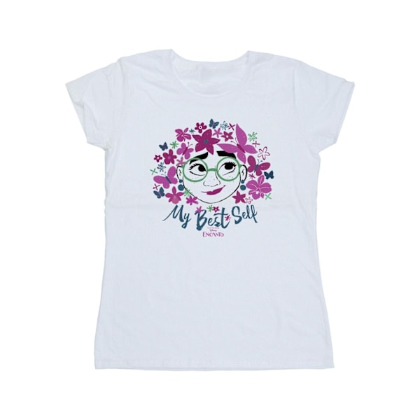 Disney Dam/Kvinnor Encanto My Best Self Bomull T-shirt L Vit White L