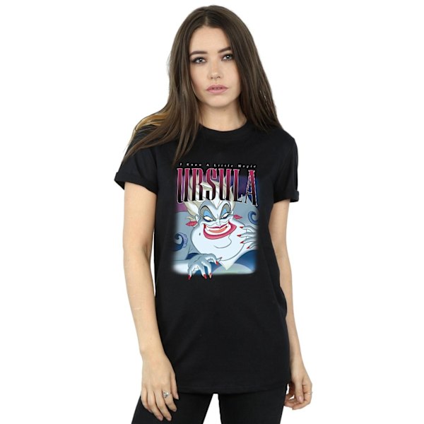 Den lilla sjöjungfrun Dam/Dam Ursula Montage Bomull Pojkvän Black XXL