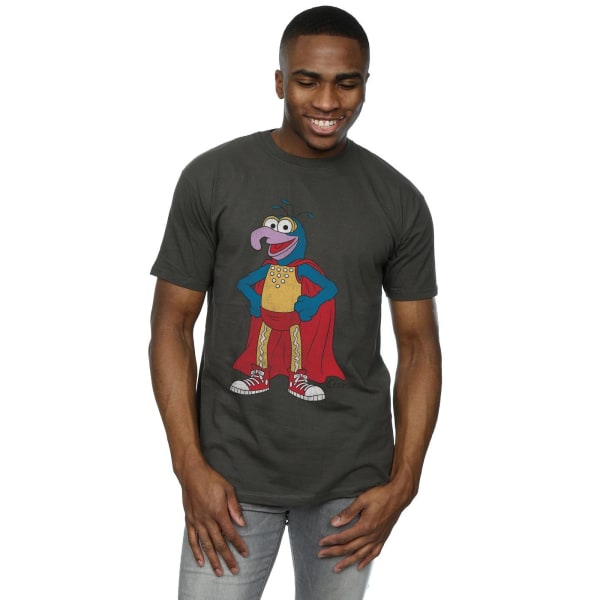 The Muppets Mens Classic Gonzo Heather T-Shirt L Light Graphite Light Graphite L