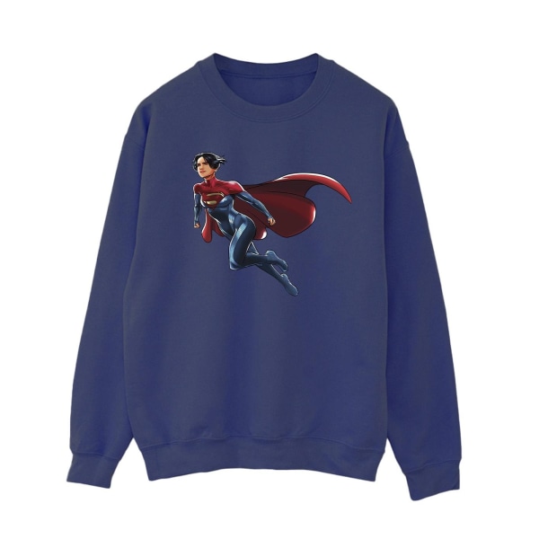 DC Comics Dam/Dam The Flash Supergirl Sweatshirt L Marinblå B Navy Blue L