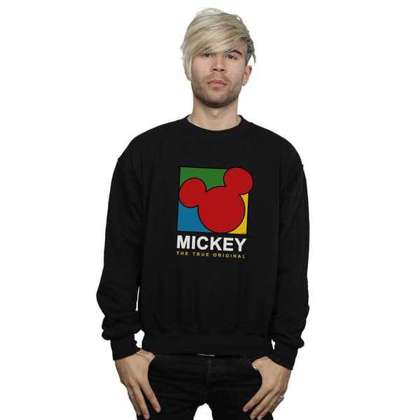 Disney Herr Mickey Mouse True 90s Sweatshirt XL Svart Black XL
