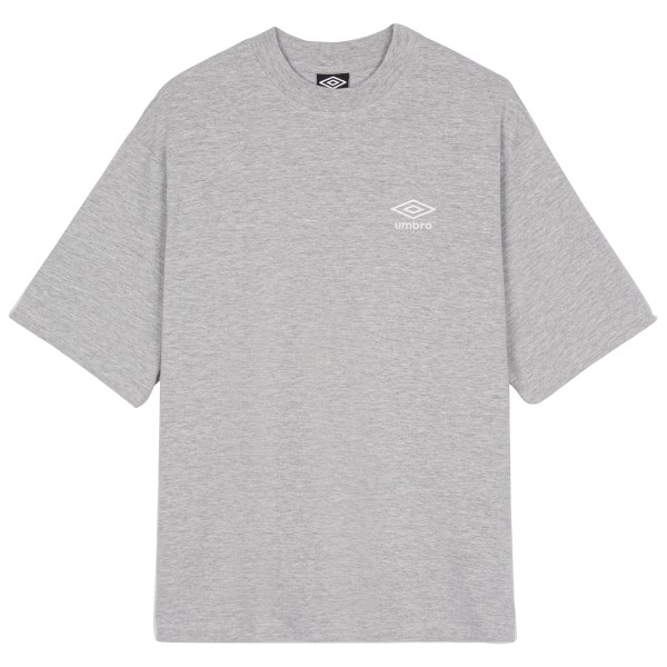 Umbro Dam/Dam Core Oversized T-Shirt XL Grå Marl/Vit Grey Marl/White XL