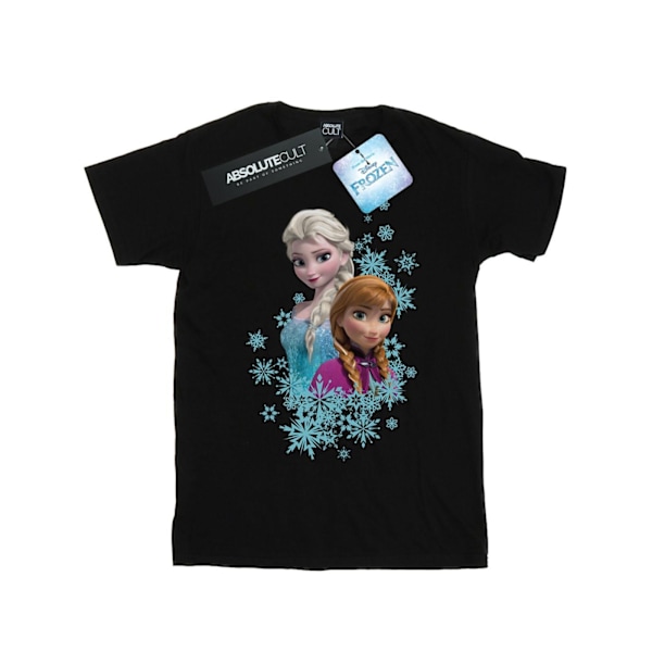 Disney Boys Frozen Elsa och Anna Sisters T-shirt 5-6 år Svart Black 5-6 Years