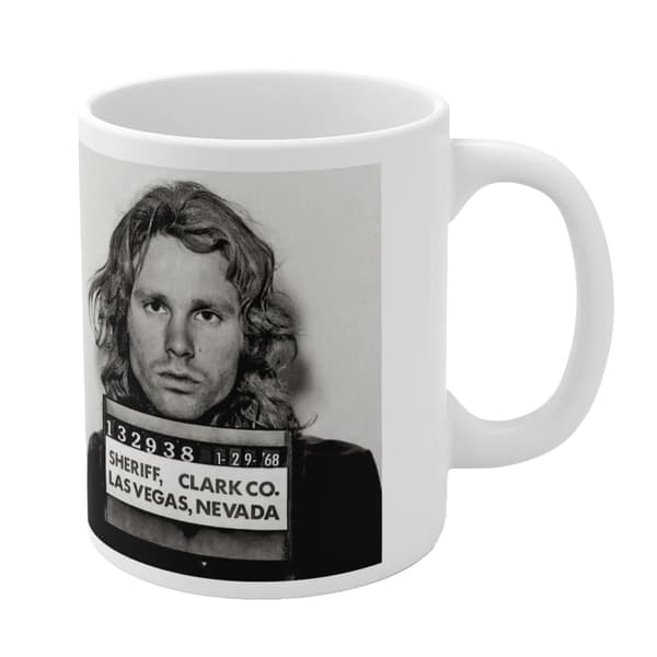 The Doors Jim Morrison Mugg One Size Svart Black One Size