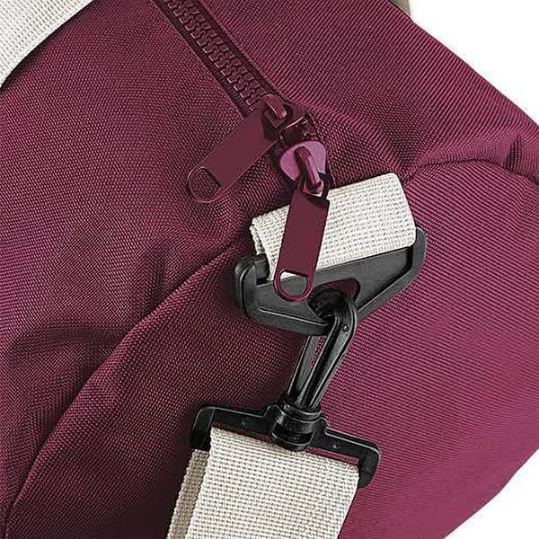 Bagbase Plain Varsity Barrel / Duffelväska (20 liter) One Size Bright Royal/off White One Size