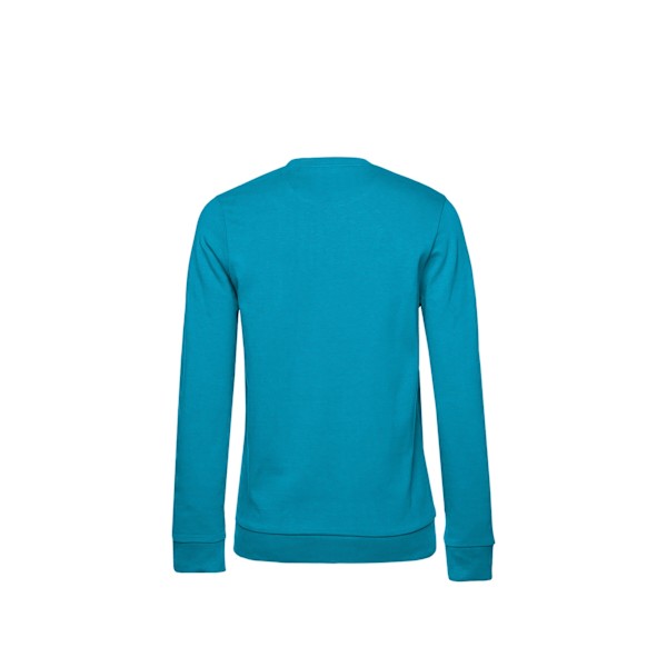 B&C Dam/Dam Set-in Sweatshirt L Bermuda Blå Bermuda Blue L