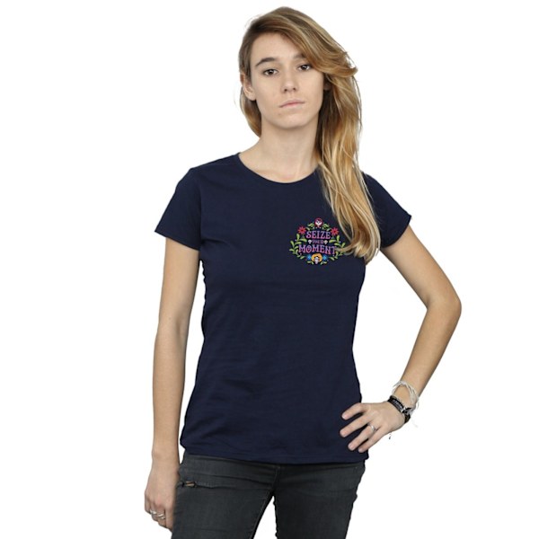 Disney Dam/Damer Coco Seize Your Moment Bomull T-shirt L Na Navy Blue L