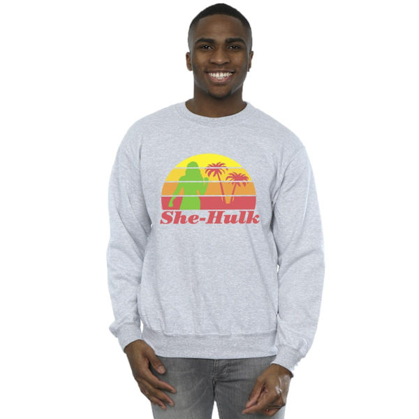 Marvel She-Hulk: Attorney At Law Sunset Flex Sweatshirt L för män Sports Grey L