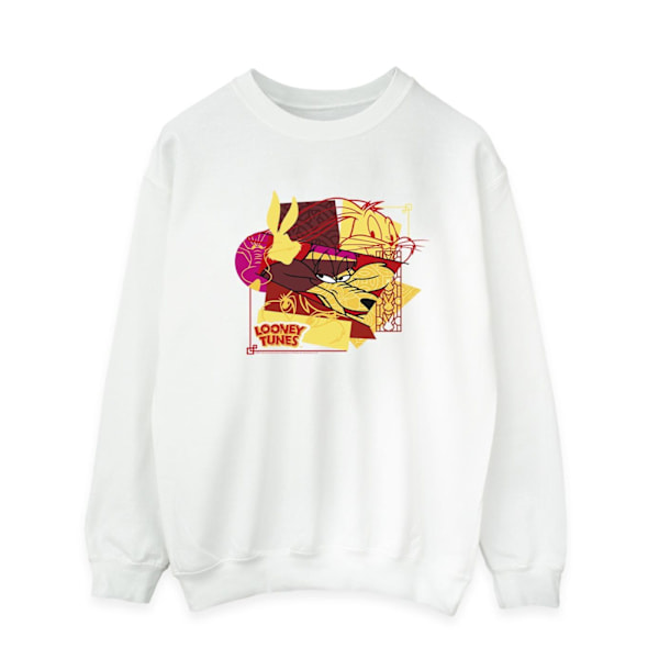 Looney Tunes Herr Wile E Coyote Bugs Rabbit Nyårströja White 3XL