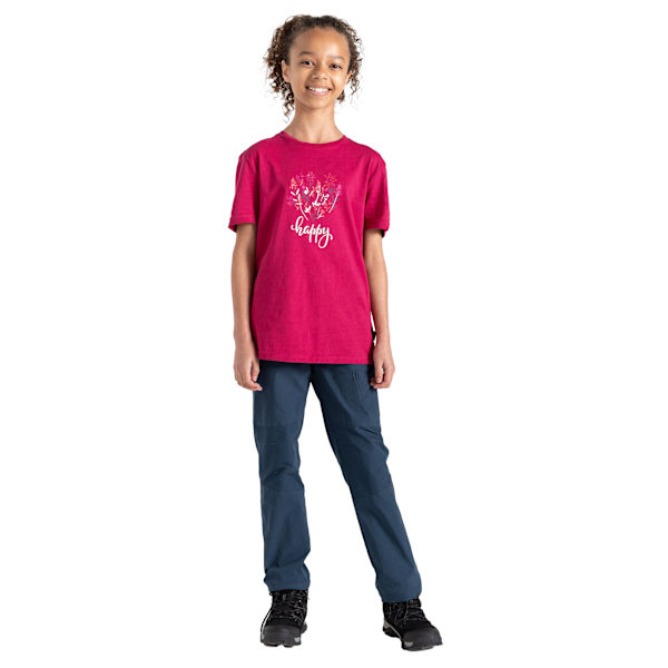 Dare 2B Barn/Barn Trailblazer II Happy T-Shirt 5-6 År B Berry Pink 5-6 Years