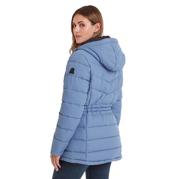 TOG24 Anthorn Padderad Parka för Kvinnor/Dam 24 UK Misty Blue Misty Blue 24 UK