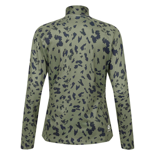 Dare 2B Dam/Dam Divulge Dash Print Core Stretch Mellanlager Olivine Green 10 UK