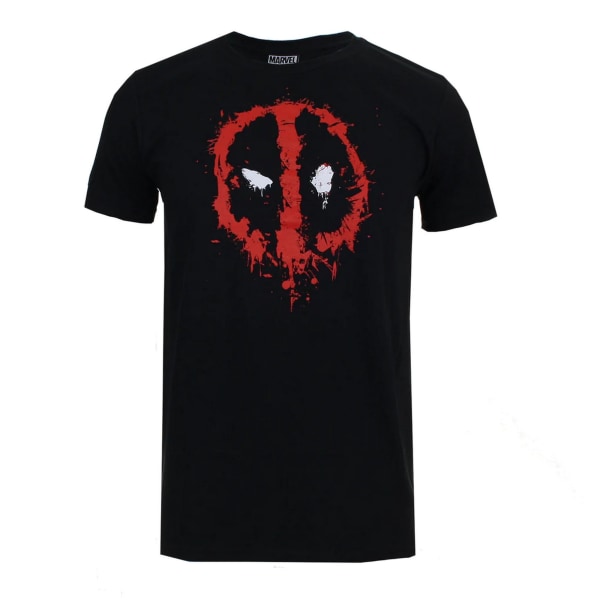Deadpool Herr Logotyp T-shirt S Vit White S