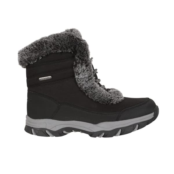 Mountain Warehouse Ohio Termiska Snökängor med Kort Skaft för Dam Black 8 UK