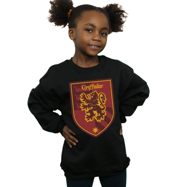 Harry Potter T-shirt för flickor med Gryffindors emblem, 7-8 år, B Black 7-8 Years