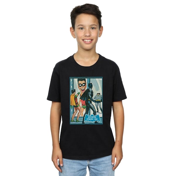 DC Comics Boys Batman TV-serie Dynamic Duo T-shirt 12-13 år Black 12-13 Years