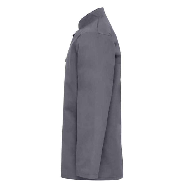 Premier Herrarnas Långärmad Kockjacka 4XL Stål Steel 4XL