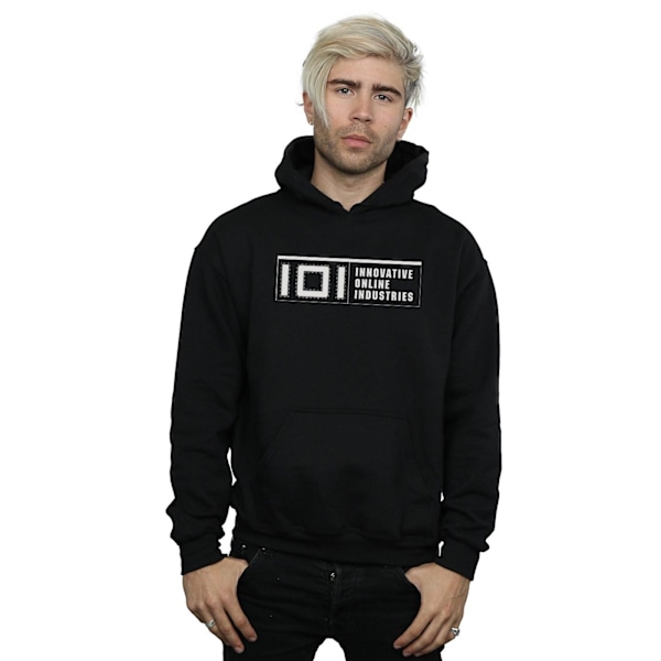 Ready Player One Mens IOI Logo Hoodie 3XL Svart Black 3XL