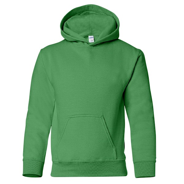 Gildan Heavy Blend Unisex Barn Hoodie / Hoo Irish Green XL