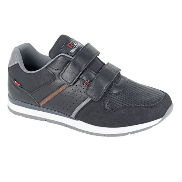 R21 Herr Syntetisk Nubuck Tränare 12 UK Svart Black 12 UK