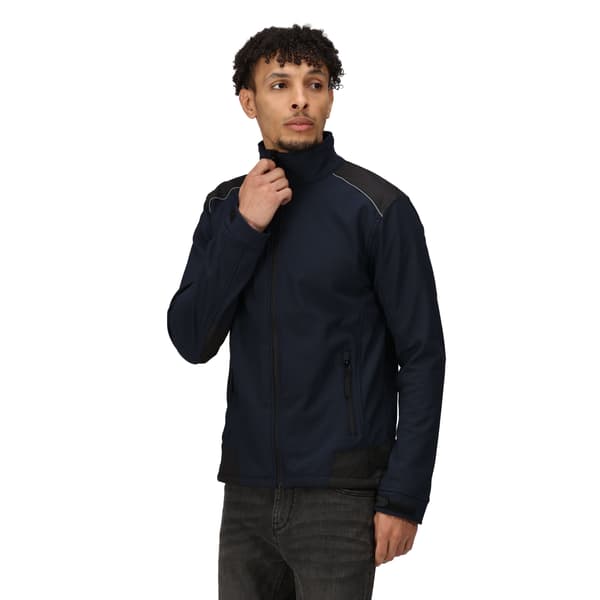 Regatta Sandstorm Workwear Softshelljacka M Marinblå/Svart Navy/Black M