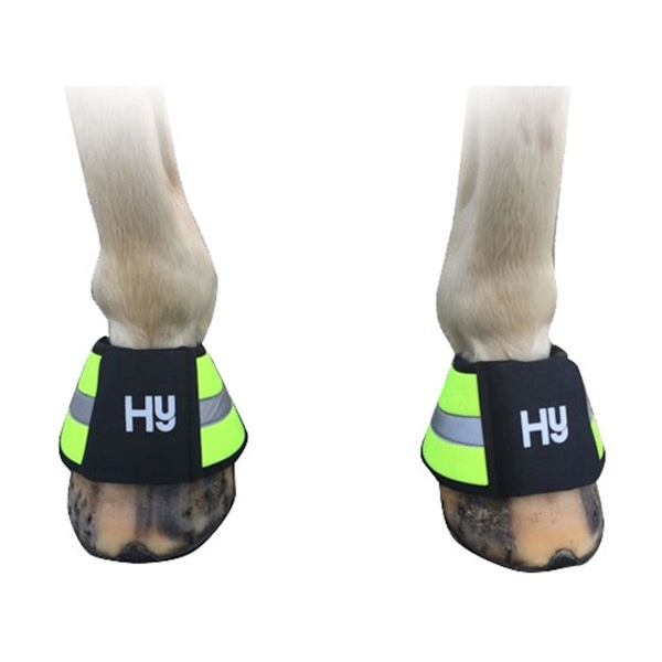 HyVIZ Reflekterande Over Reach Boots Pony Gul Yellow Pony