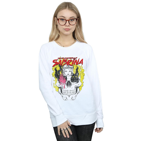 The Chilling Adventures Of Sabrina Dam/Damer Icon Skull Sweatshirt White S