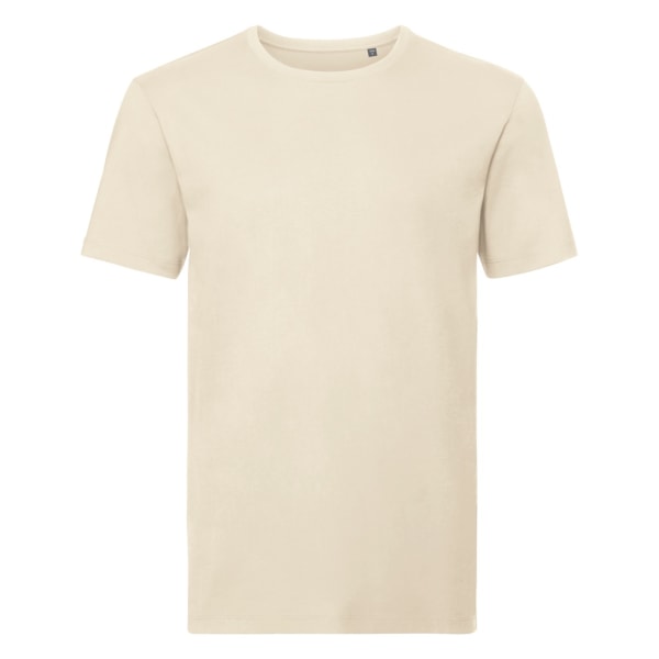 Russell Mens Authentic Pure Organic T-Shirt M Natural Natural M