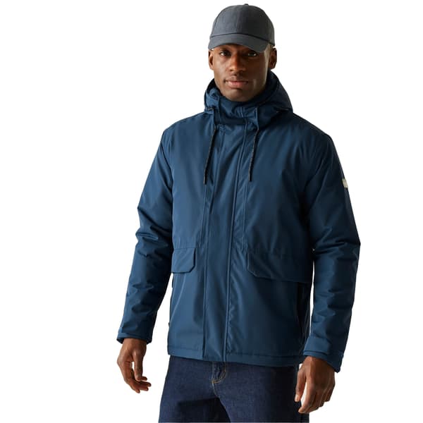 Regatta Herr Sterlings Isolerad Vattentät Jacka S Moonlight Moonlight Denim/Navy S
