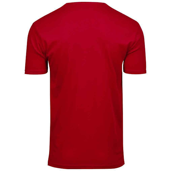 Tee Jays Interlock T-shirt för män L Röd Red L