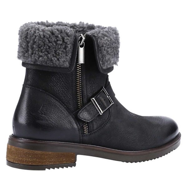 Hush Puppies Dam/Dam Tyler Läder Ankelstövlar 8 UK Svart Black 8 UK