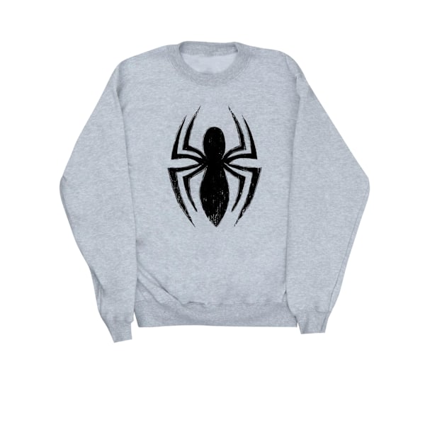 Marvel Womens/Ladies Spider-Man Ultimate Spider Logo Sweatshirt Sports Grey L