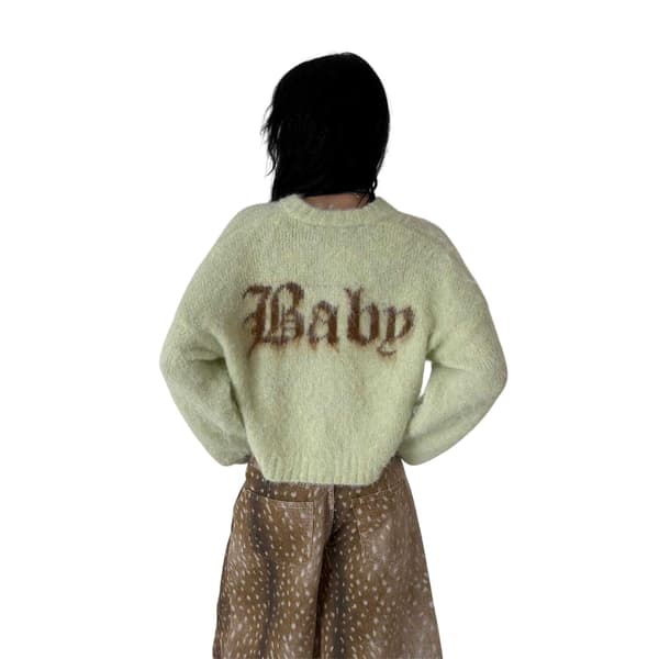The Ragged Priest Dam/Dam Texturerad Kofta 8 UK Lime Lime 8 UK