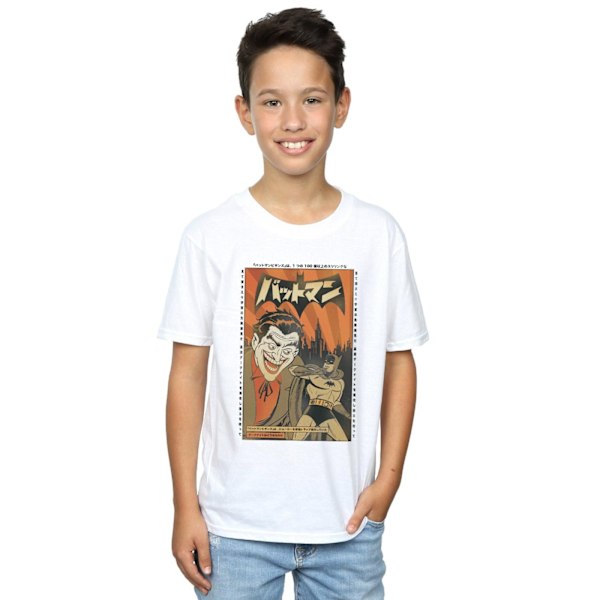 DC Comics Pojkar The Joker Cover T-shirt 9-11 år Vit White 9-11 Years