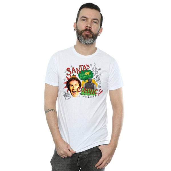 Elf Herr North Pole T-shirt L Vit White L