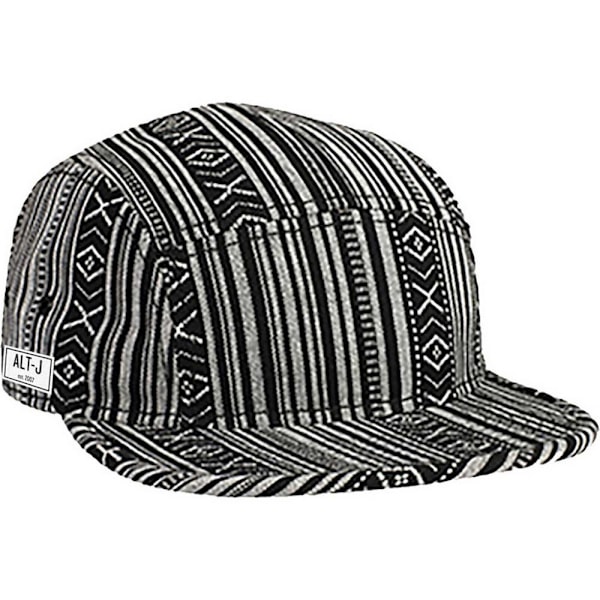 Alt-J Unisex Vuxen Est. 2007 Camper Cap En Storlek Svart/Vit Black/White One Size