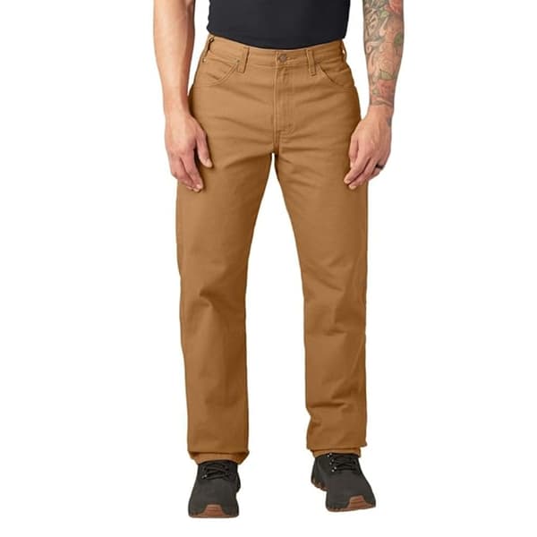 Firetrap Herr Carpenter Raka Ben Byxor 28S Svart Black 28S