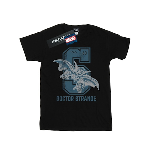 Marvel Womens/Ladies Doctor Strange Collegiate Cotton Boyfriend Black 5XL