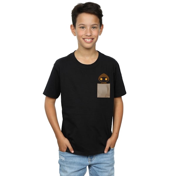 Star Wars Boys Jawa Pocket Print T-Shirt 5-6 år Svart Black 5-6 Years