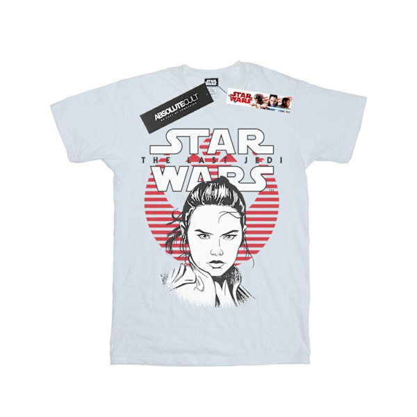 Star Wars Girls The Last Jedi Heroes Bomull T-shirt 7-8 år W White 7-8 Years