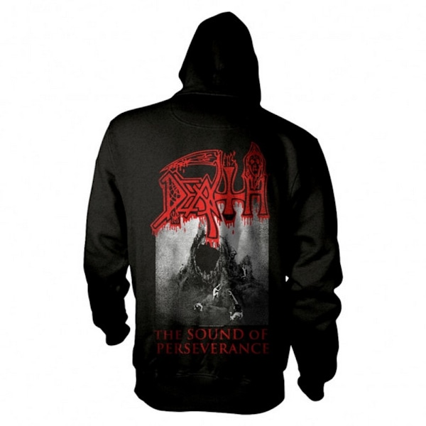 Death Unisex Vuxen The Sound Of Perseverance Full Zip Hoodie S Black S