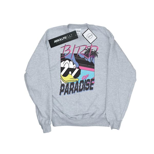Disney Dam/Kvinnor Kalle Anka Paradise Sweatshirt S Sports Grey S