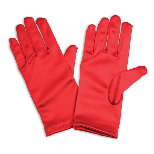 Bristol Novelty Barn/Barn Satin Feel Handskar (1 Par) En S Red One Size