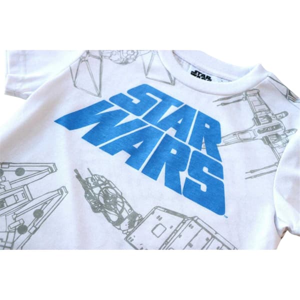 Star Wars T-shirt i polyester för barn 3-4 år, varmblå Warmer Blue 3-4 Years