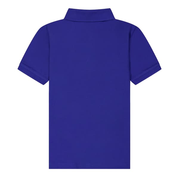 Lyle & Scott Barn Enfärgad Pikétröja 8-9 År Blå Blue 8-9 Years
